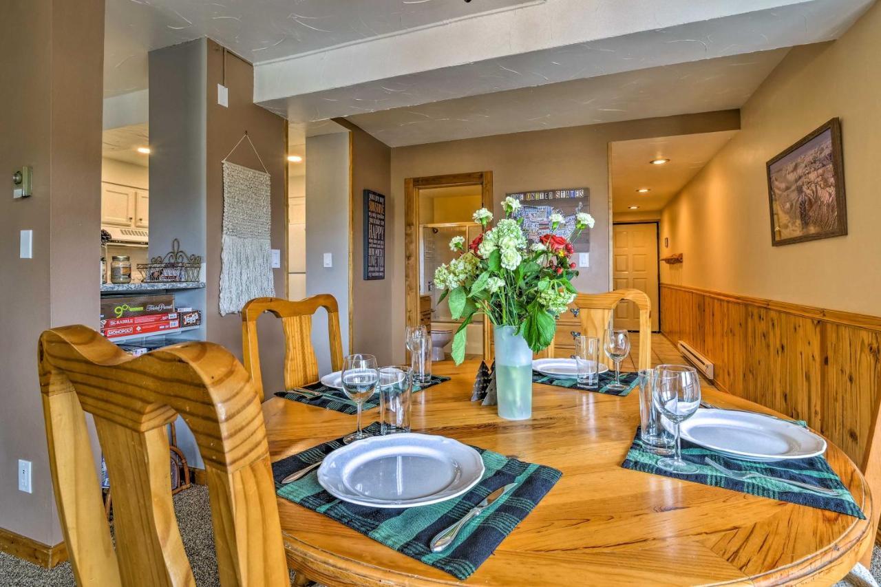 Cozy Ski-Inandski-Out Breckenridge Condo Mtn Views! Kültér fotó