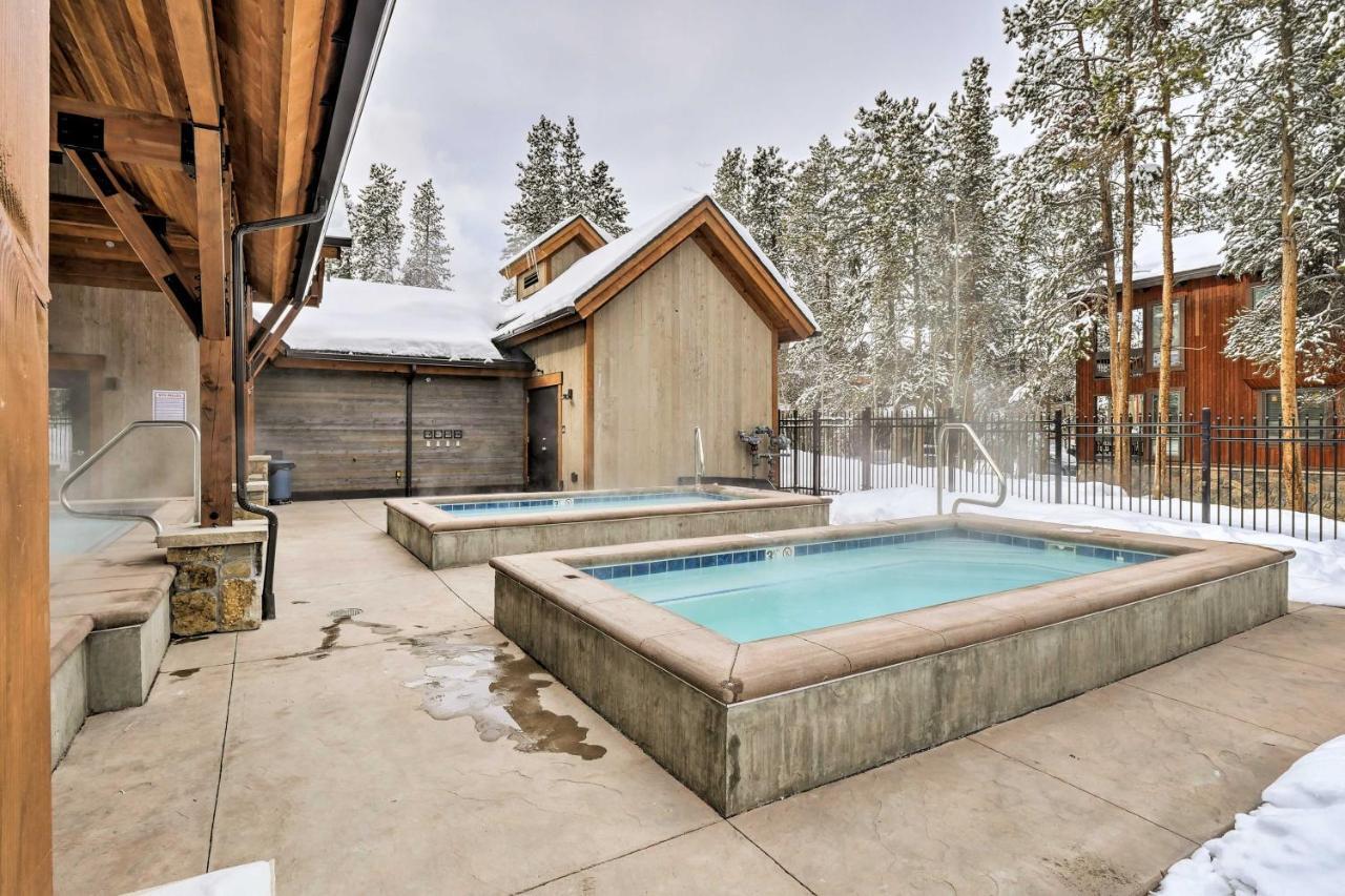 Cozy Ski-Inandski-Out Breckenridge Condo Mtn Views! Kültér fotó