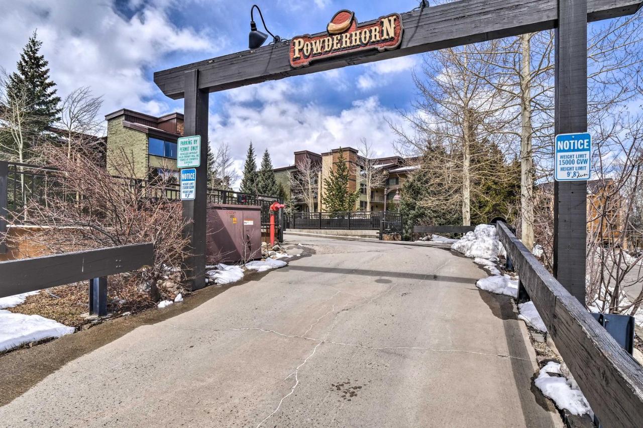 Cozy Ski-Inandski-Out Breckenridge Condo Mtn Views! Kültér fotó